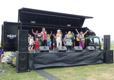 Big Rig Eastbourne Games — Peak Audio stage hire