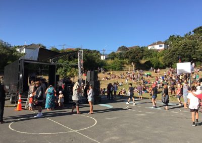 Big Rig Waitangi Day — Peak Audio stage hire