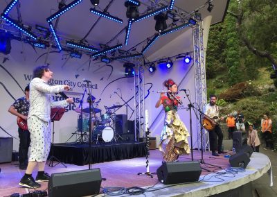 Gardens Magic 2019 — Peak Audio stage hire