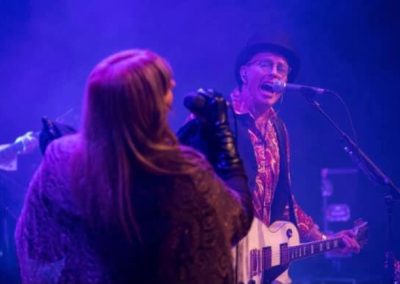 Gold Dust Woman Greg Rachel — Peak Audio stage hire