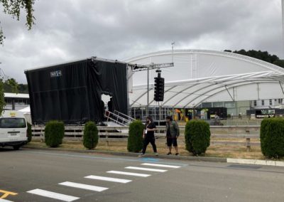 Stageline SL100 Brewtown Upper Hutt — Peak Audio stage hire
