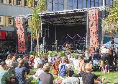 Stageline SL100 Cuba Dupa 2021 — Peak Audio stage hire