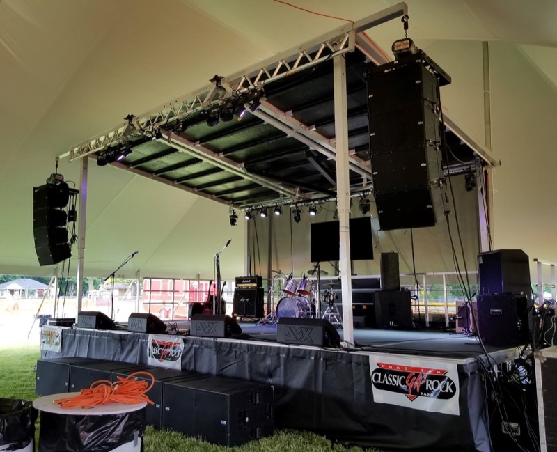 Stageline SL75 mobile stage