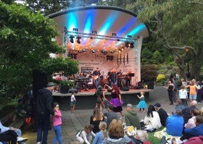 Steely Dna Gardens Magic 2020 — Peak Audio stage hire